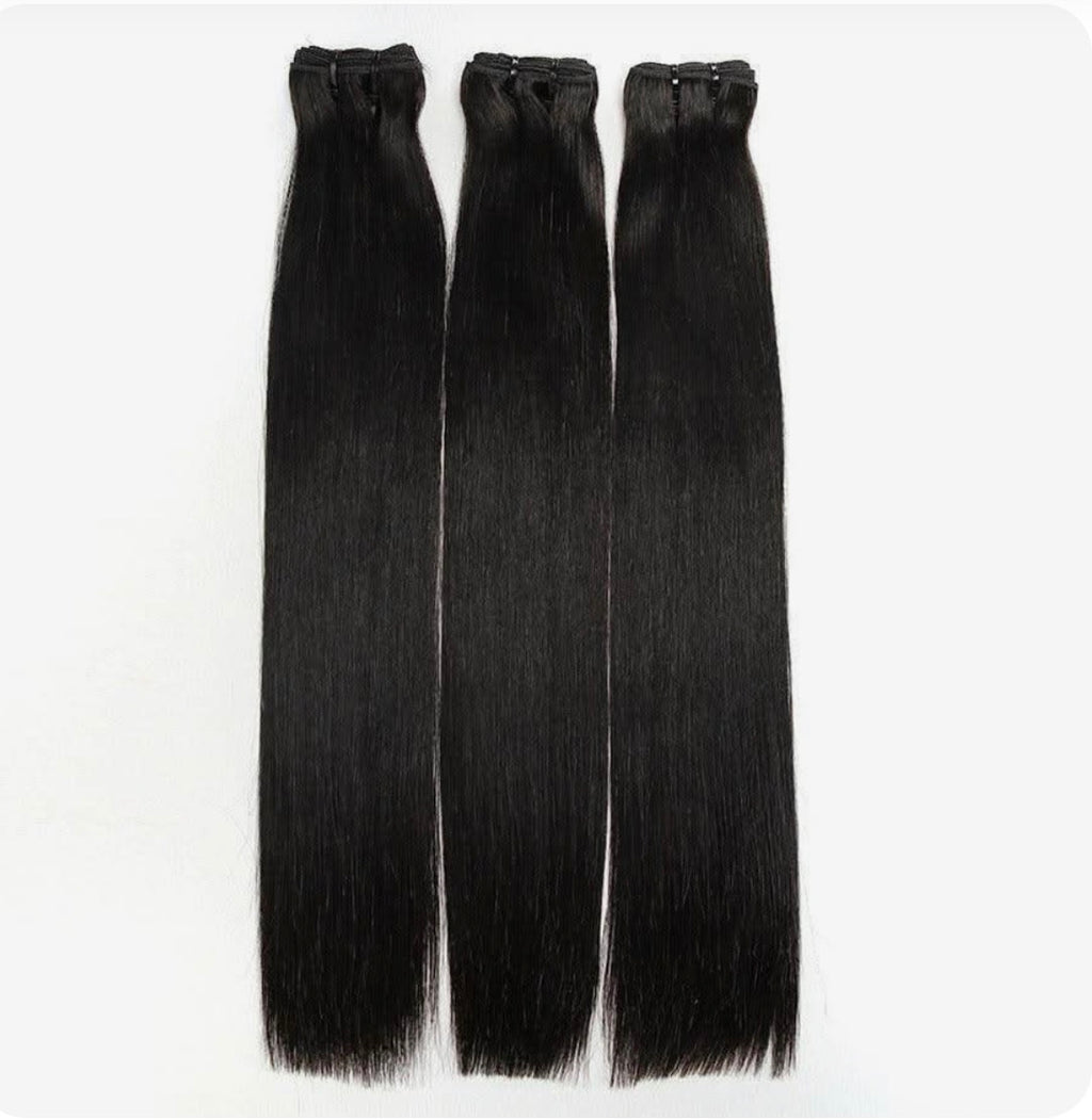 24 - Inch Raw Indian Hair (3 Bundles)