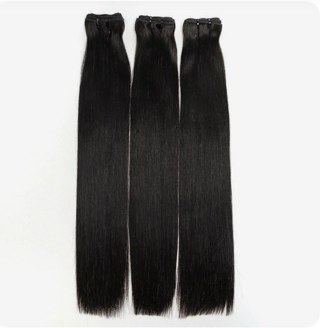 24 - Inch Raw Indian Hair (3 Bundles)